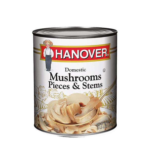 Mushrooms pieces & stems | Hanover Foods